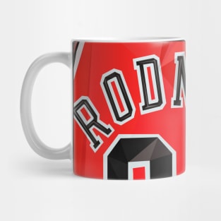 DENNIS RODMAN / LOW POLY RED VERSION Mug